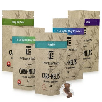 Twisted Extracts Edibles : Caramelts of Doobdasher
