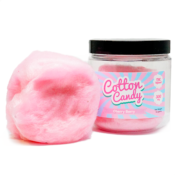 Cotton Candy – Cherry Berry 300MG THC