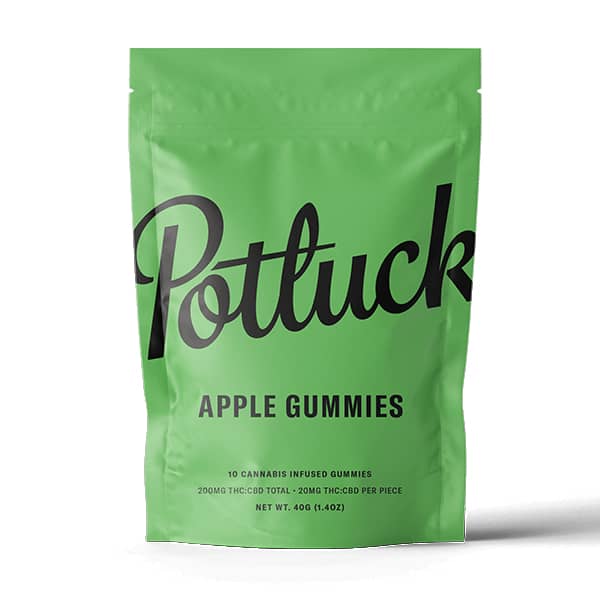 Potluck Apple Gummies of Doobdasher, Canada