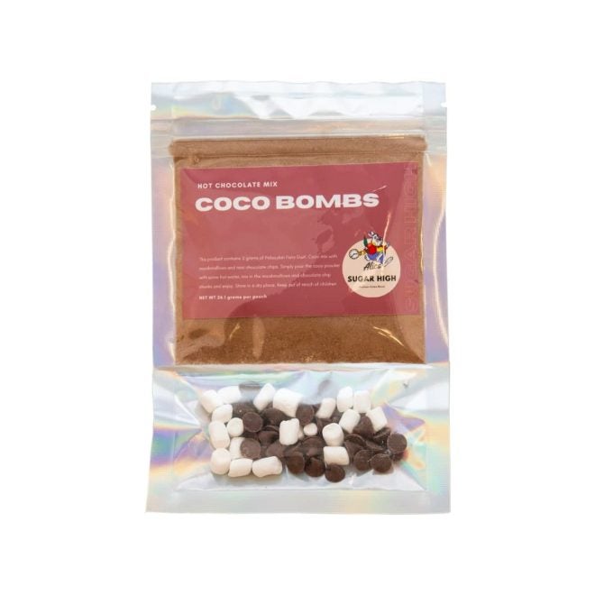 Alice Sugar High: Psilocybin Hot Chocolate Mix Coco Bombs