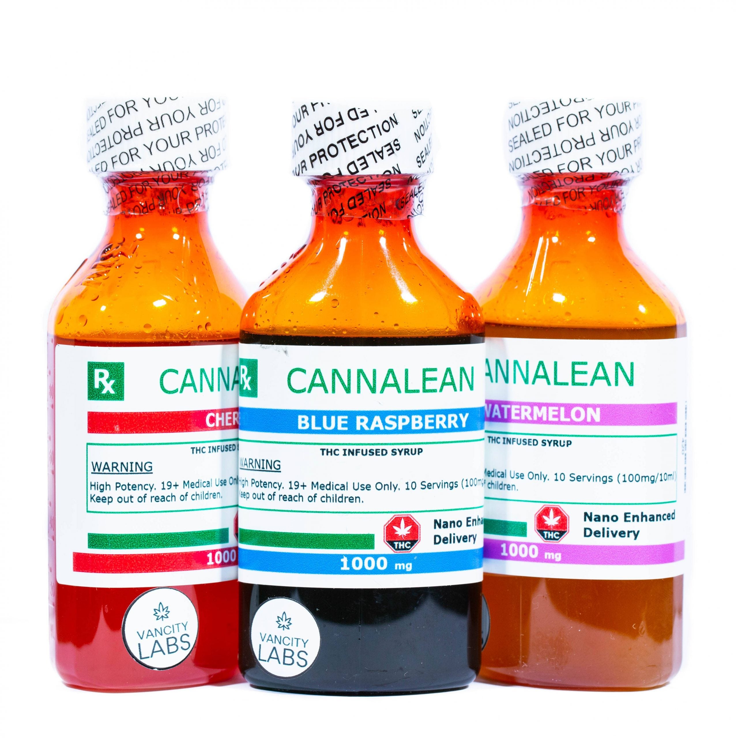 Vancity Labs - Cannalean Infused Syrup 1000mg THC of Doobdasher, Canada