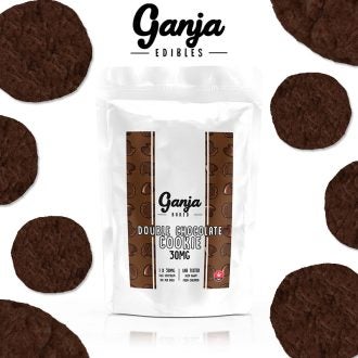 Ganja Baked Double Chocolate Cookie 30mg of Doobdasher, Canada