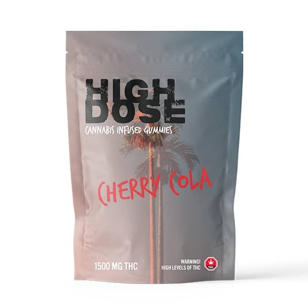 High Dose Cannabis Infused Gummies Cherry Cola of Doobdasher