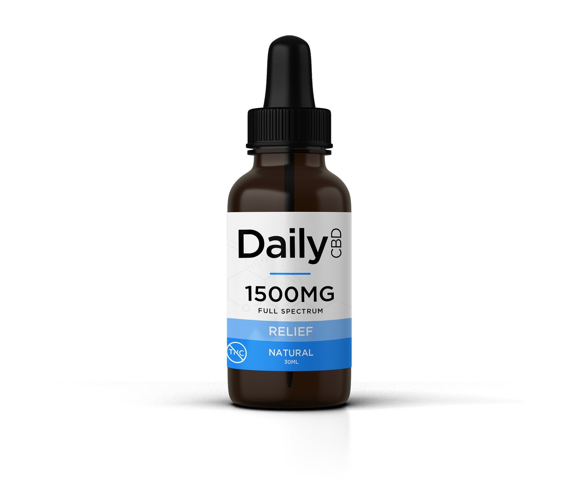 Daily Tincture Full Spectrum CBD Tincture - Relief Formulated : Natural 1500mg of Doobdasher