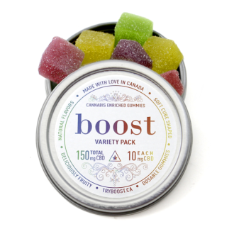 Boost Gummies Variety Pack CBD of Doobdasher, Canada
