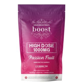 Cannabis Enriched Boost - High Dose 1000mg - Passion fruit