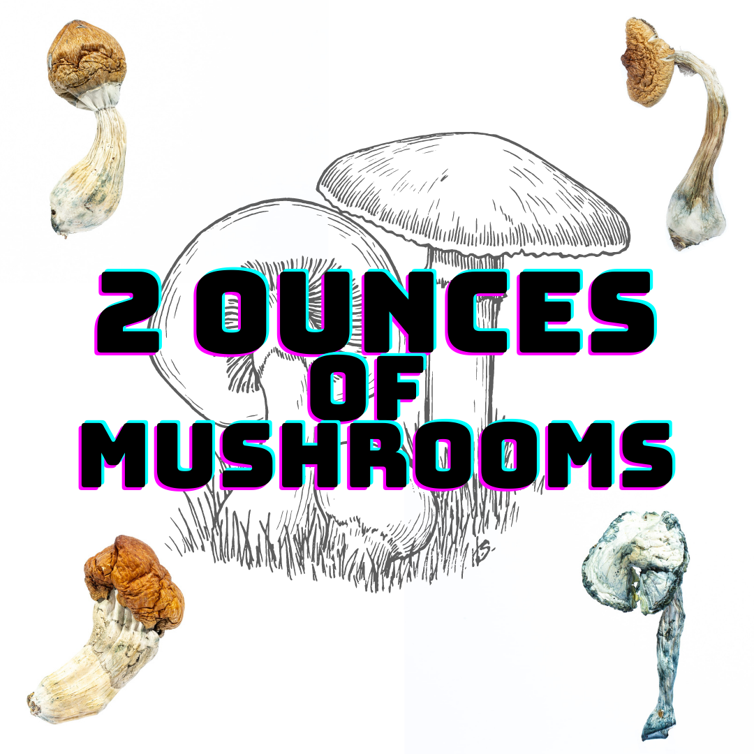 2 ounces of mushrooms