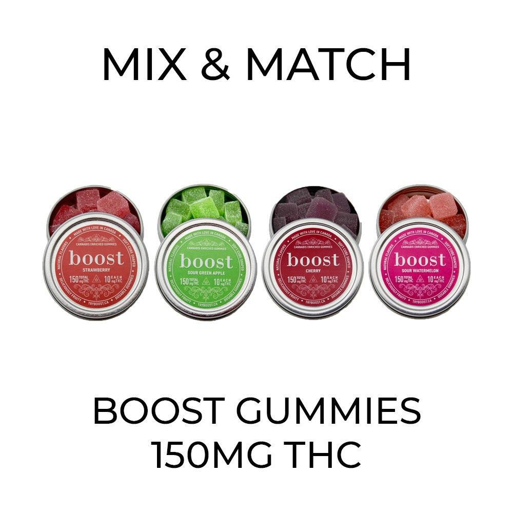 Mix & Match - Boost Gummies 150Mg THC